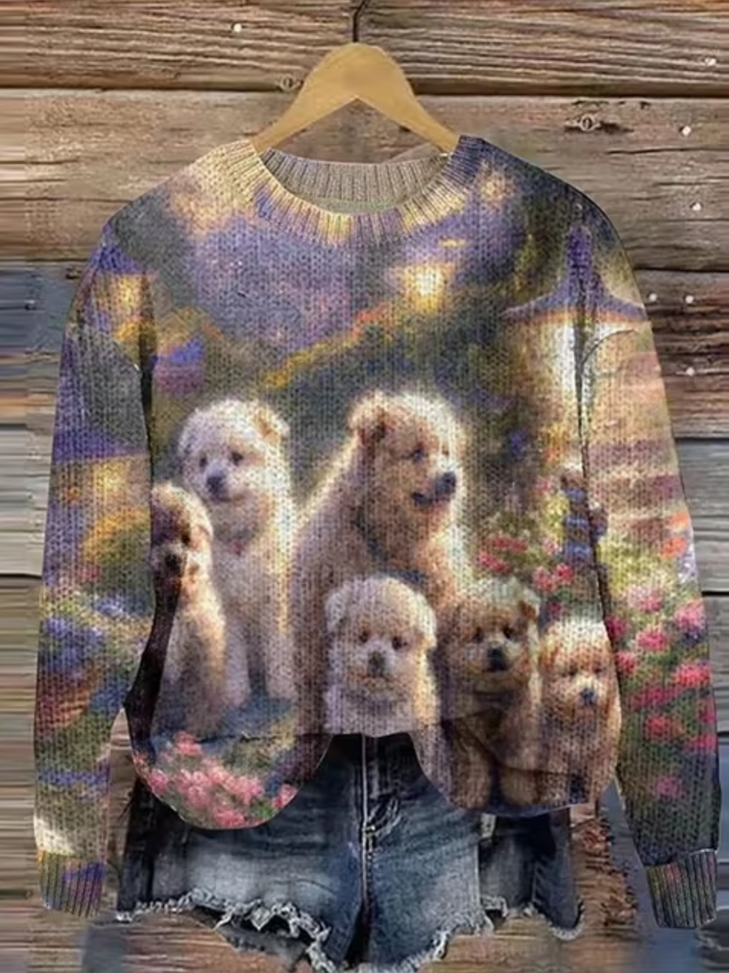 Maglione splendidamente realizzato