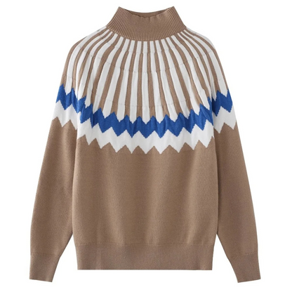 Maglione dal design curato