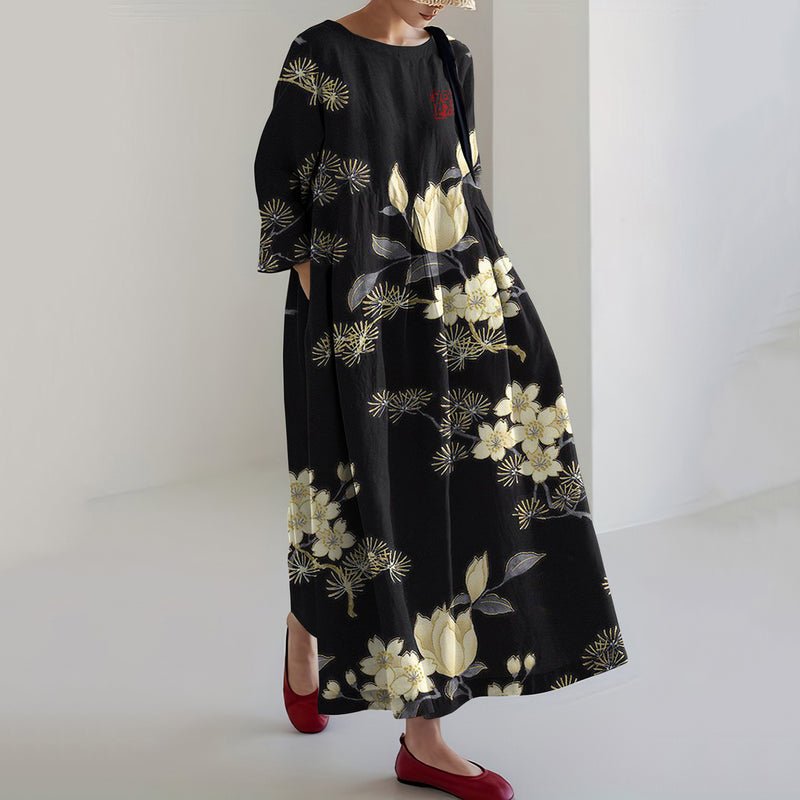 Vestito dal design curato