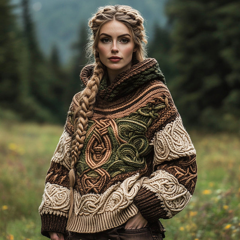 Maglione dal design curato