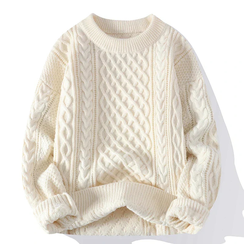 Maglione dal design curato
