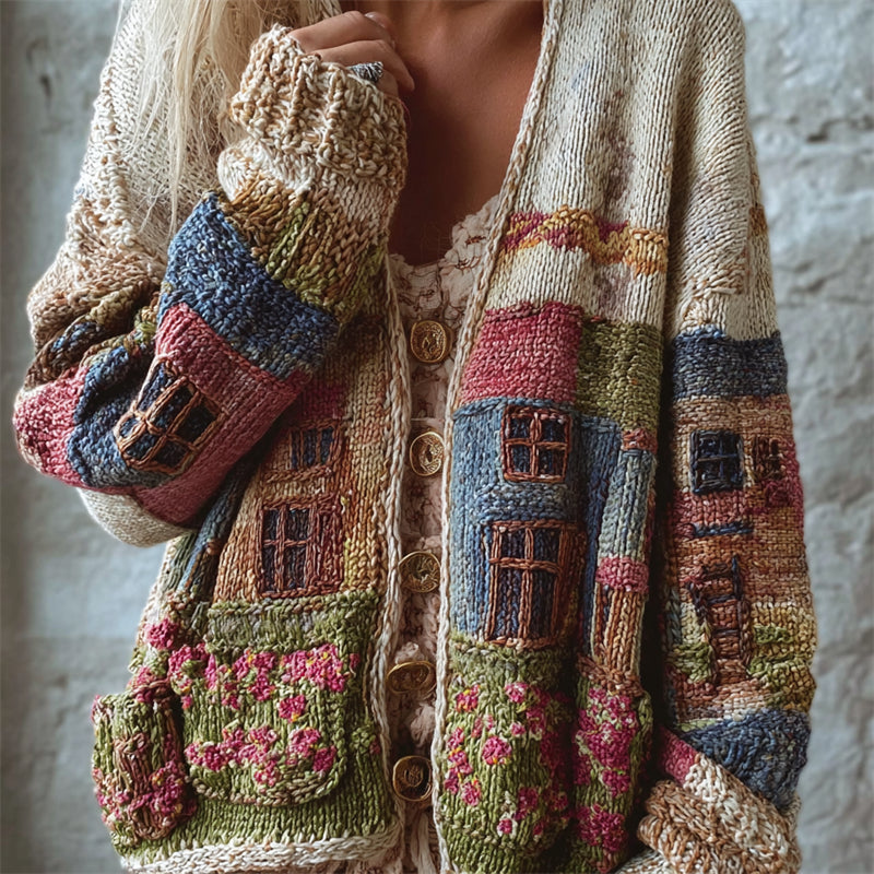 Cardigan dal design curato