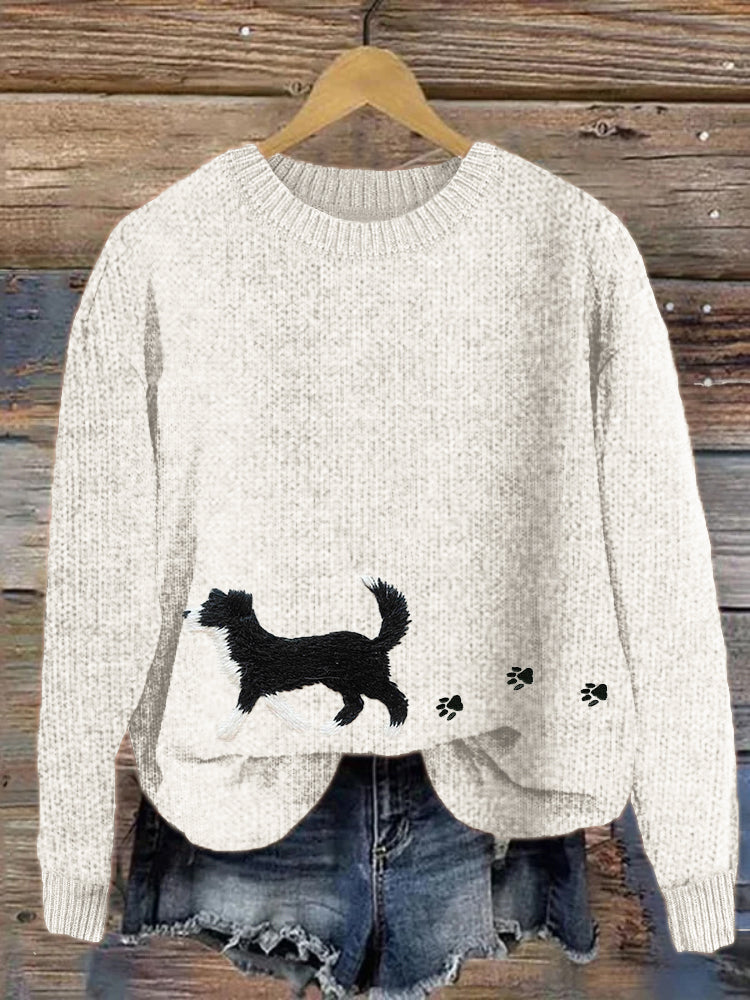Maglione in stile vintage senza tempo
