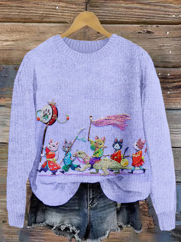 Maglione ispirato al vintage