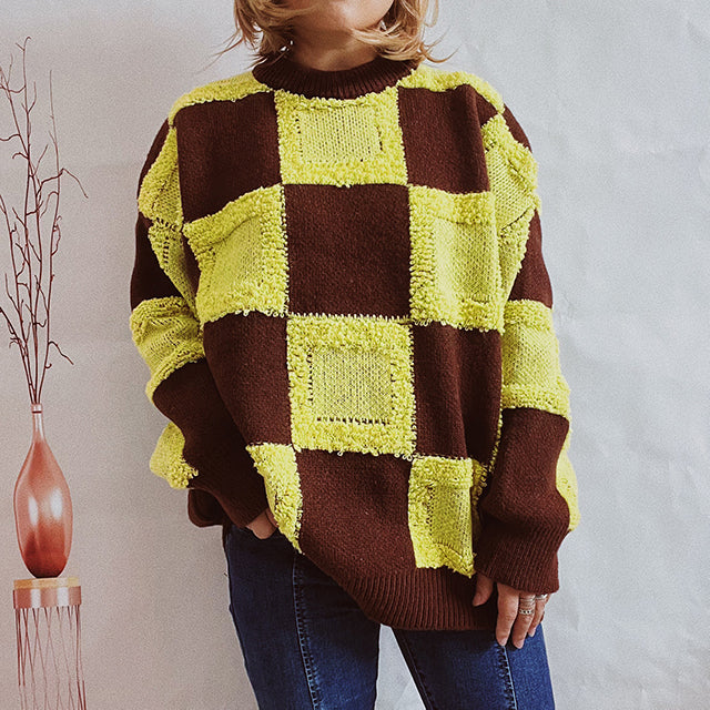 Maglione dal design curato
