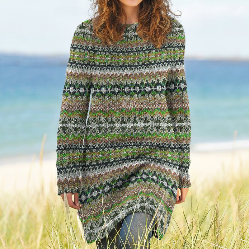 Maglione in stile vintage senza tempo