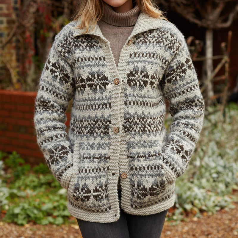 Cardigan ispirato al vintage