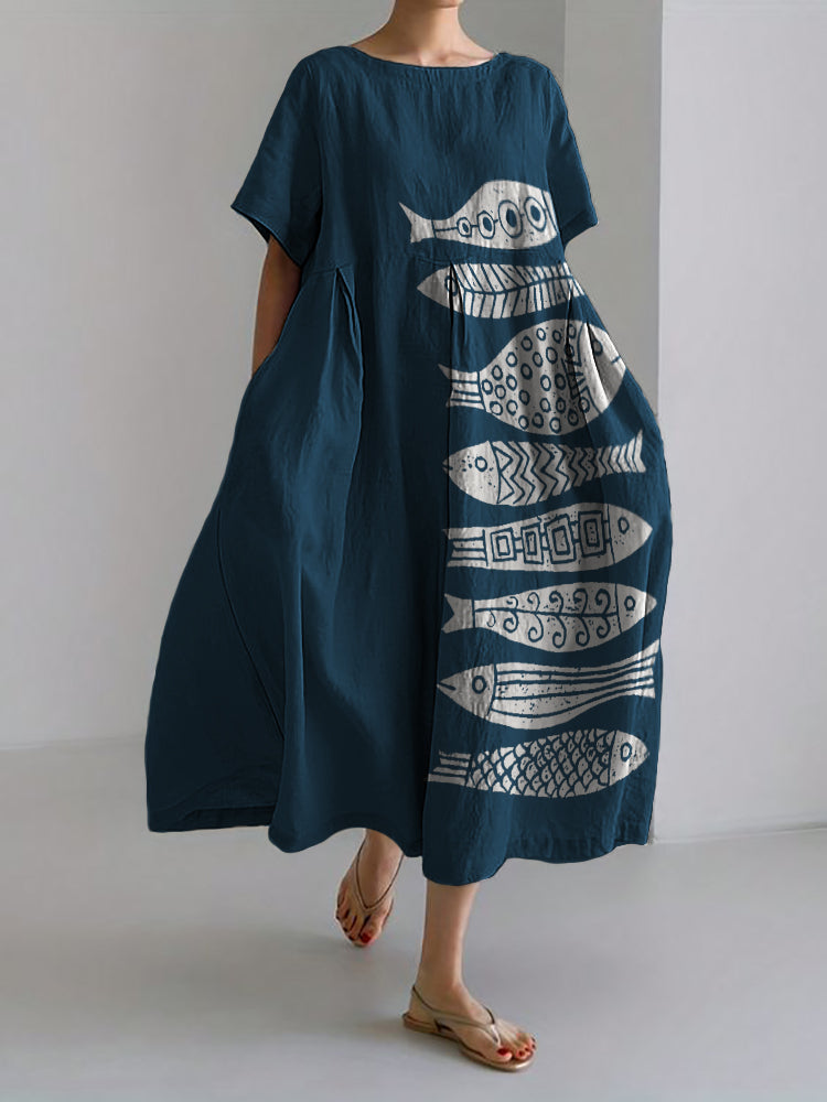 Vestito dal design curato