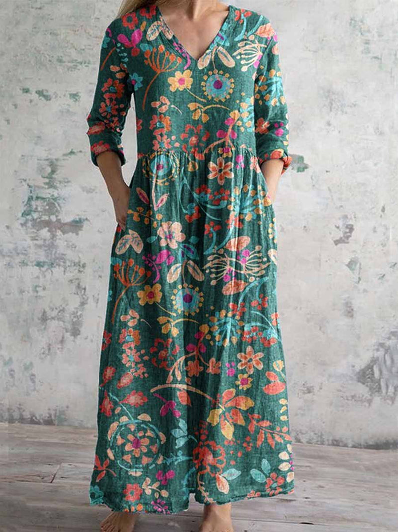 Vestito dal design curato