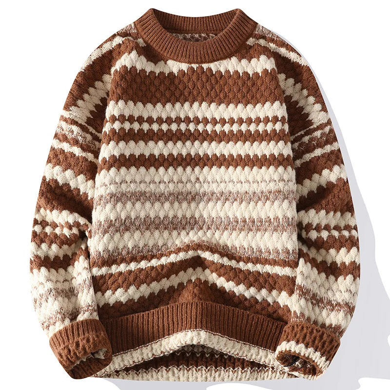 Maglione dal design curato