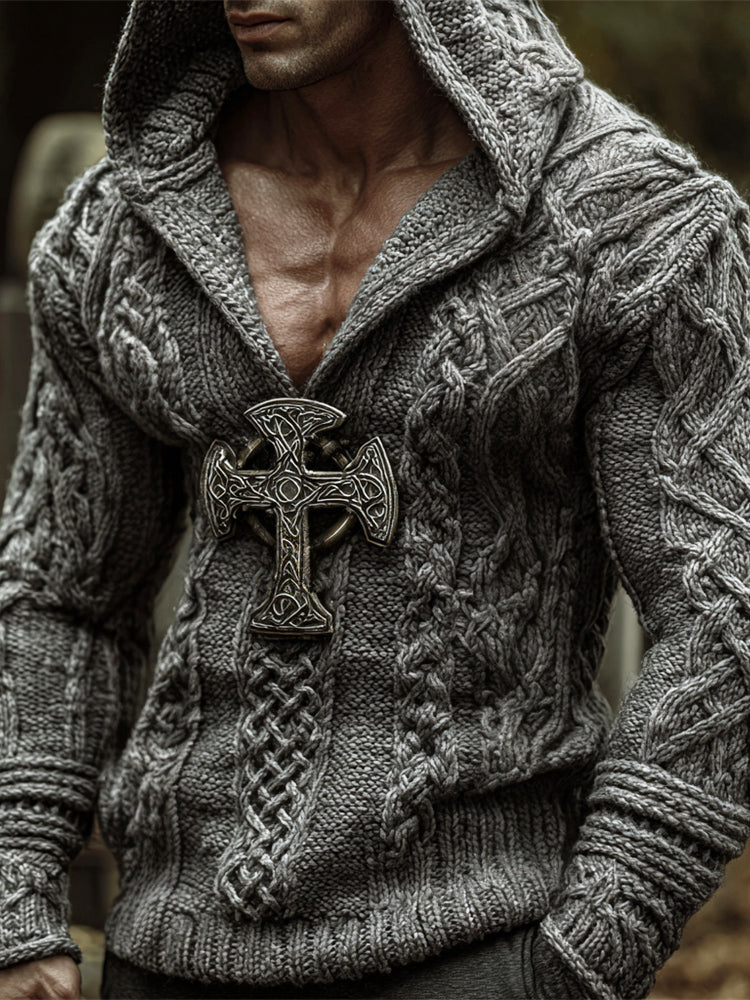 Maglione dal design curato