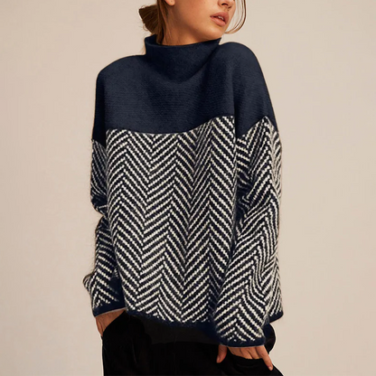 Maglione dal design curato