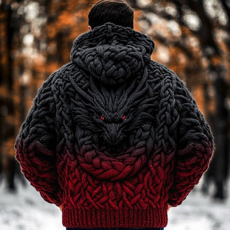 Maglione dal design curato