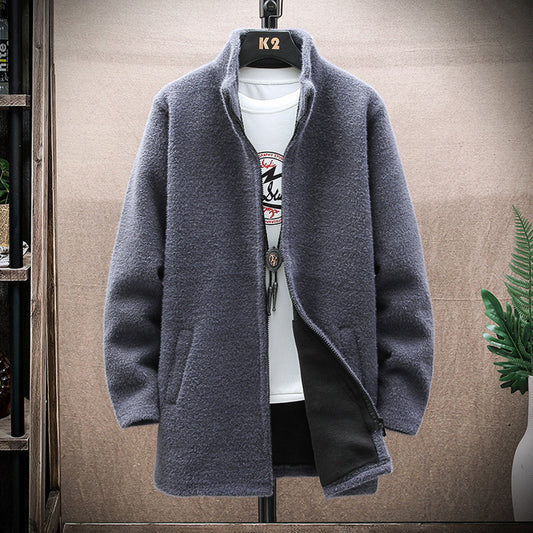 Men's Vintage Knitted Pattern Cardigan Sweater elevenforest