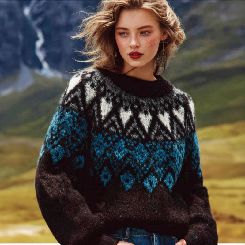 Maglione splendidamente realizzato