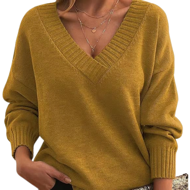 Maglione dal design curato