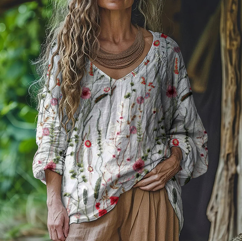 Camicia in stile vintage senza tempo