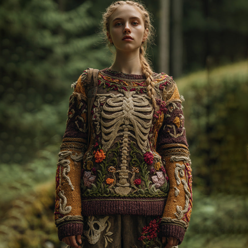 Maglione in stile vintage senza tempo