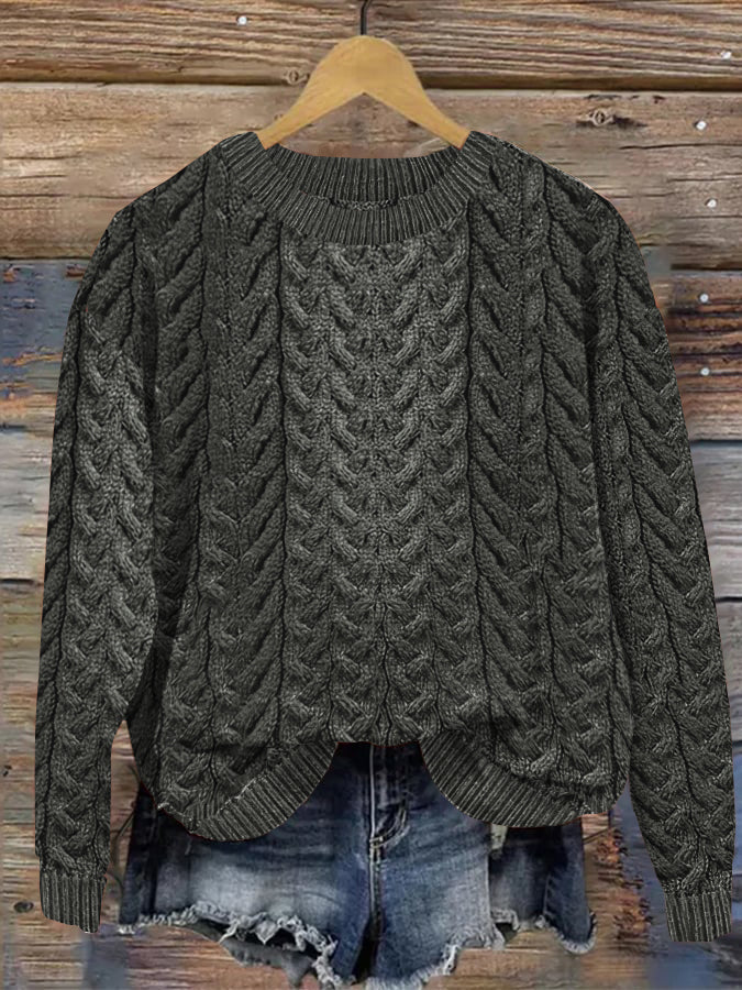 Maglione in stile vintage senza tempo