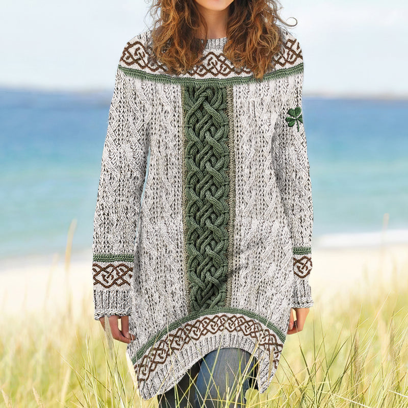 Maglione dal design curato