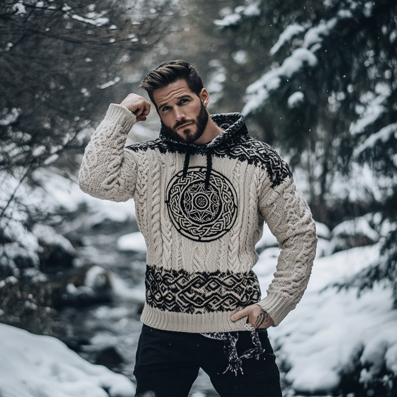 Maglione dal design curato