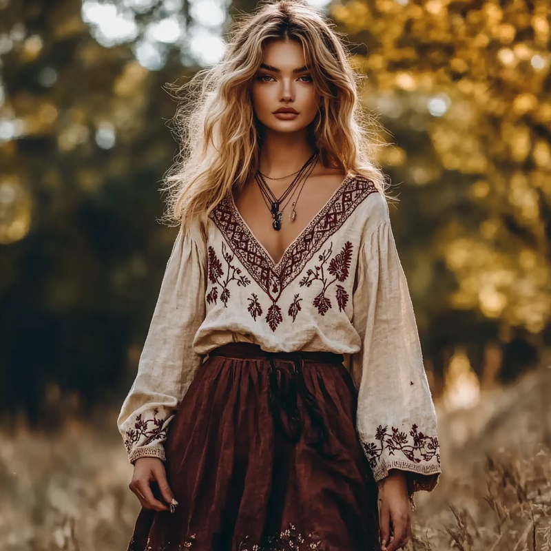 Camicia ispirato al vintage