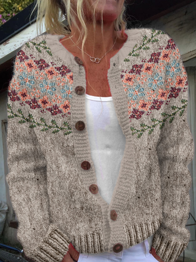 Maglione dal design curato