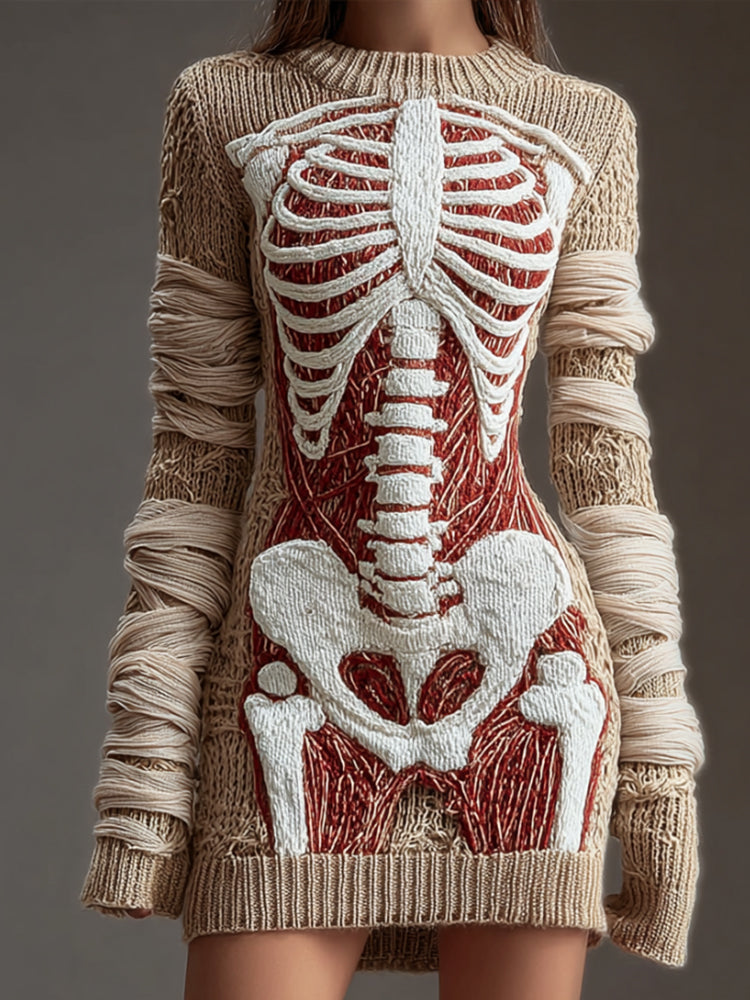 Vestito dal design curato