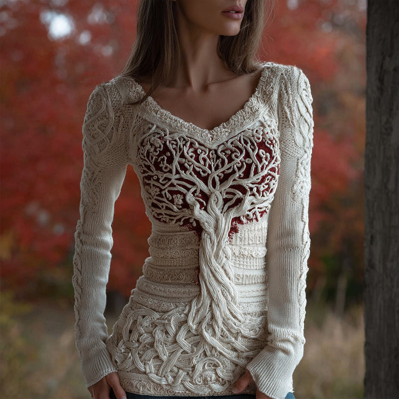 Maglione in stile vintage senza tempo