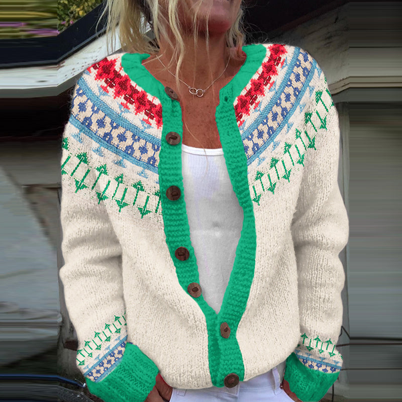 Maglione in stile vintage senza tempo