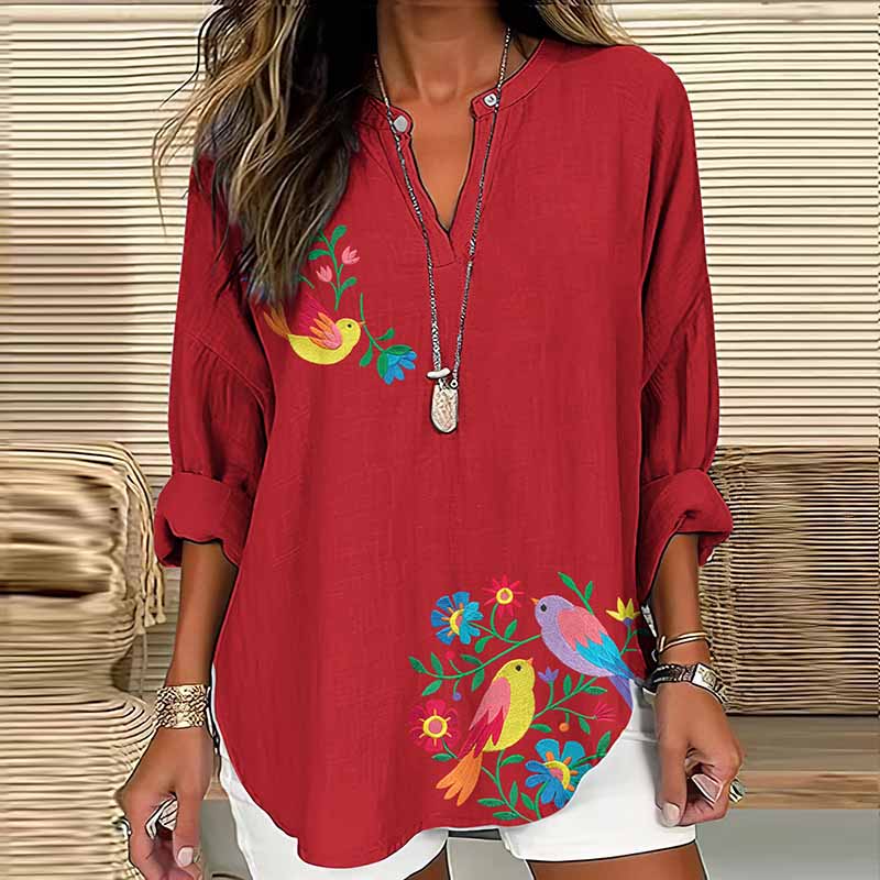 Camicia dal design curato