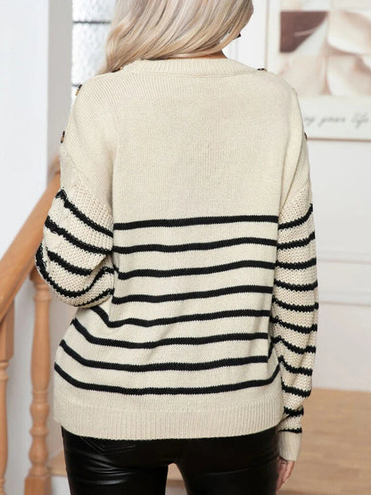 Maglione dal design curato