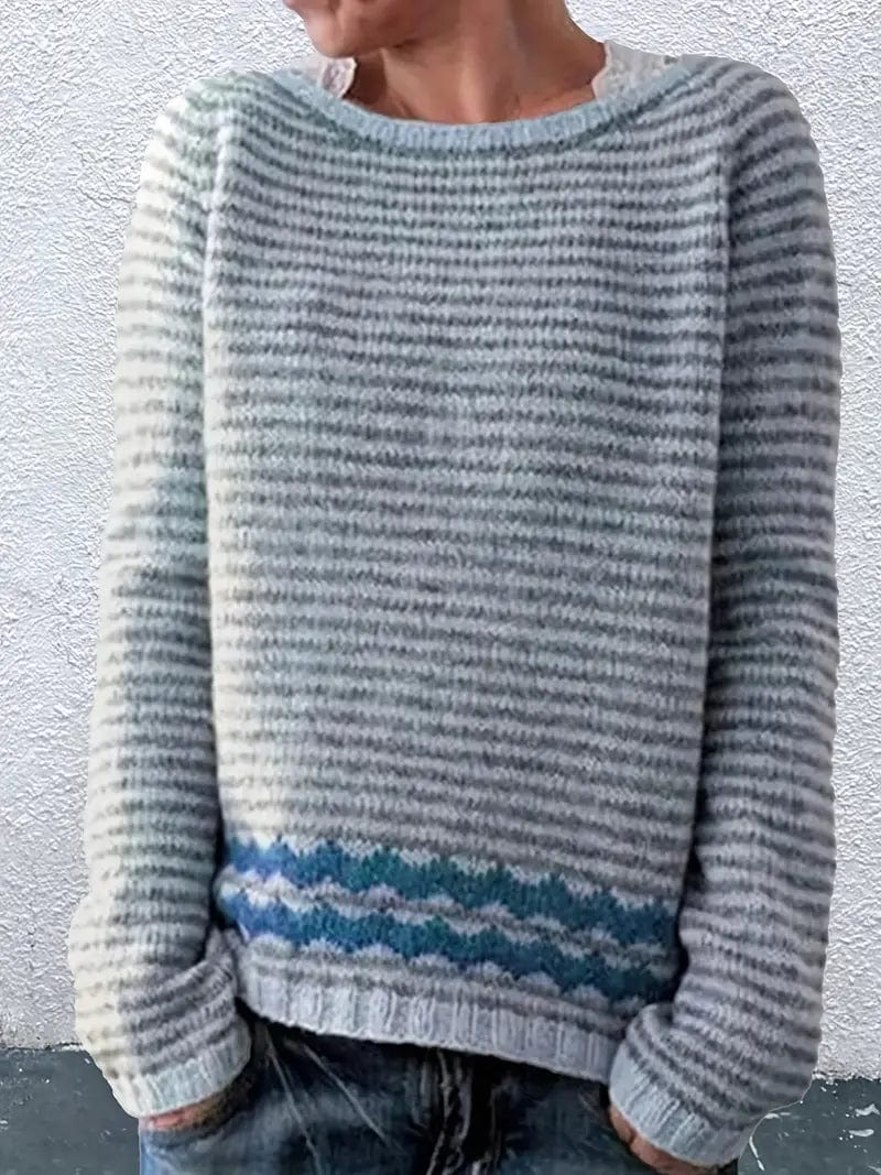 Maglione dal design curato