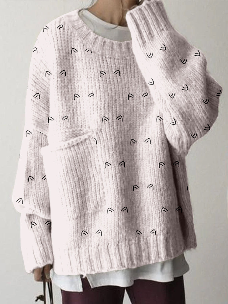 Maglione in stile vintage senza tempo