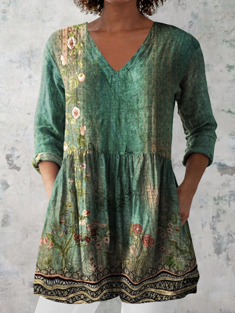 Top ispirato al vintage