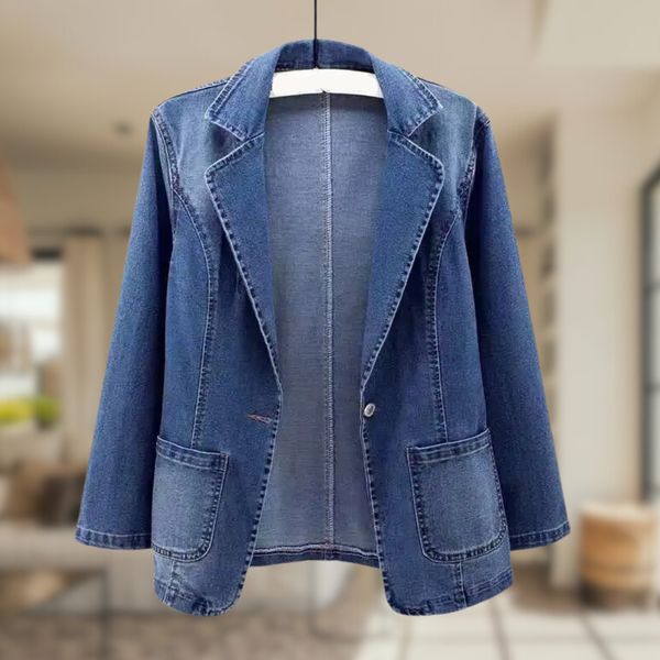 LP | Blazer in denim da donna