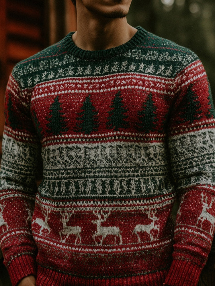 Maglione dal design curato