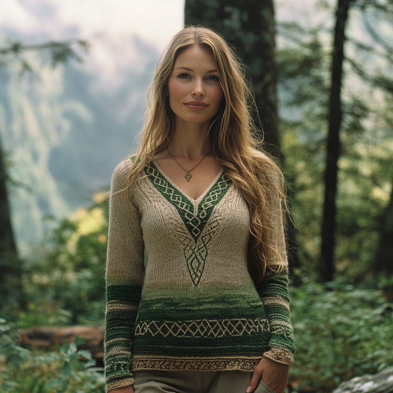 Maglione dal design raffinato