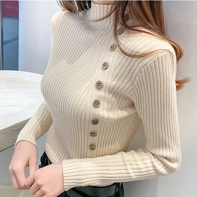 Maglione dal design curato