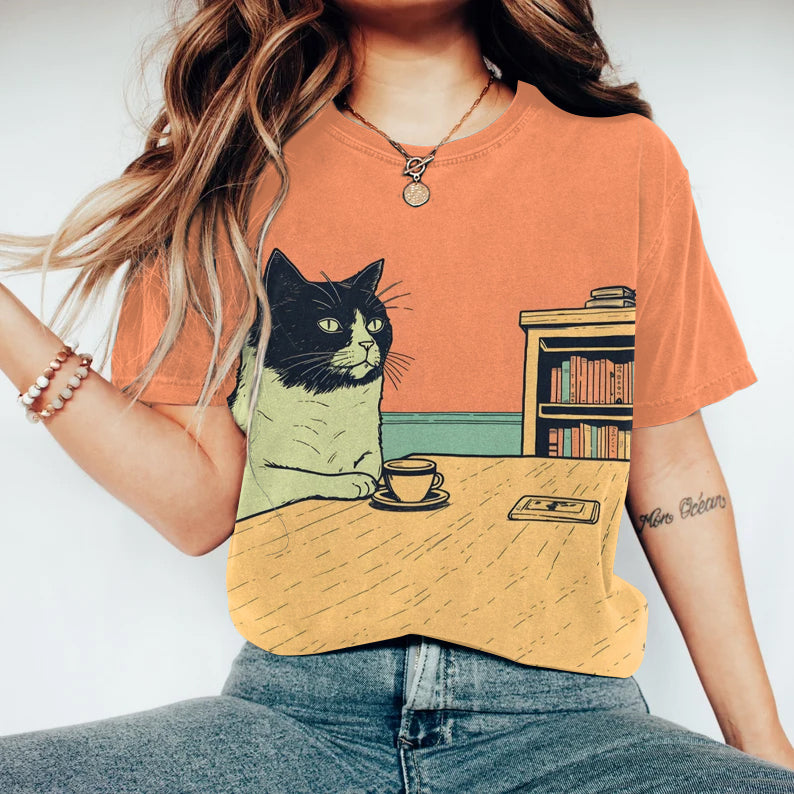 Maglietta in stile vintage senza tempo