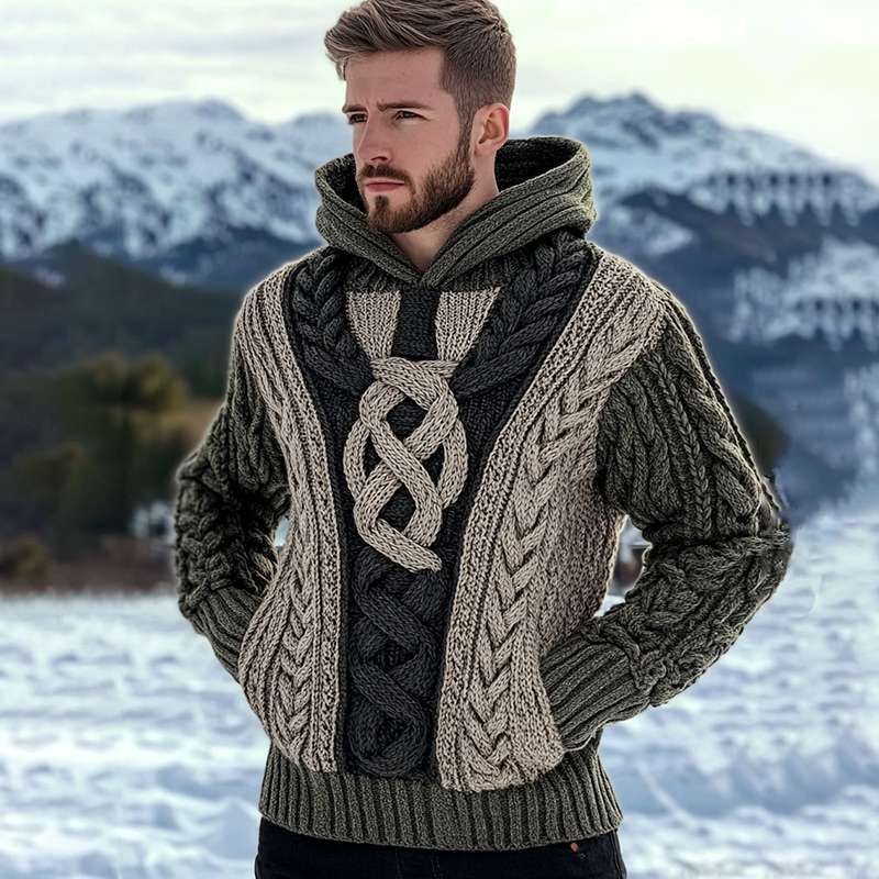 Maglione dal design curato