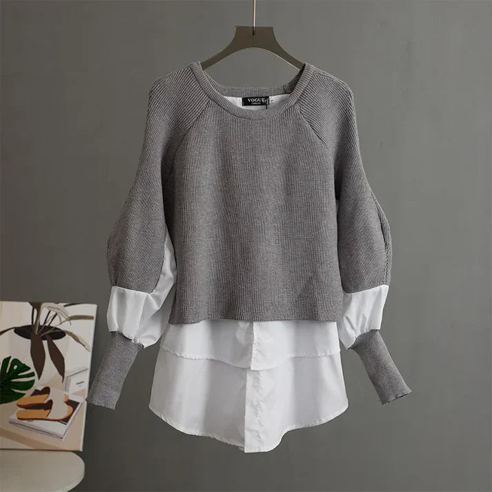 Maglione dal design curato