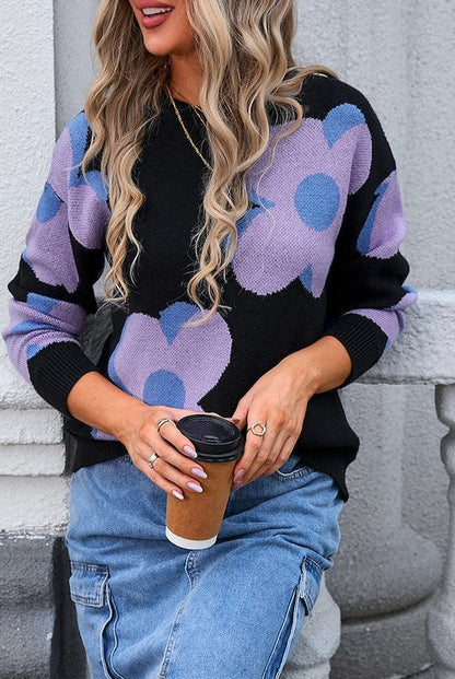 Maglione dal design curato