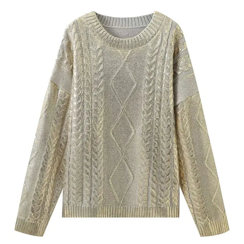 Maglione dal design curato