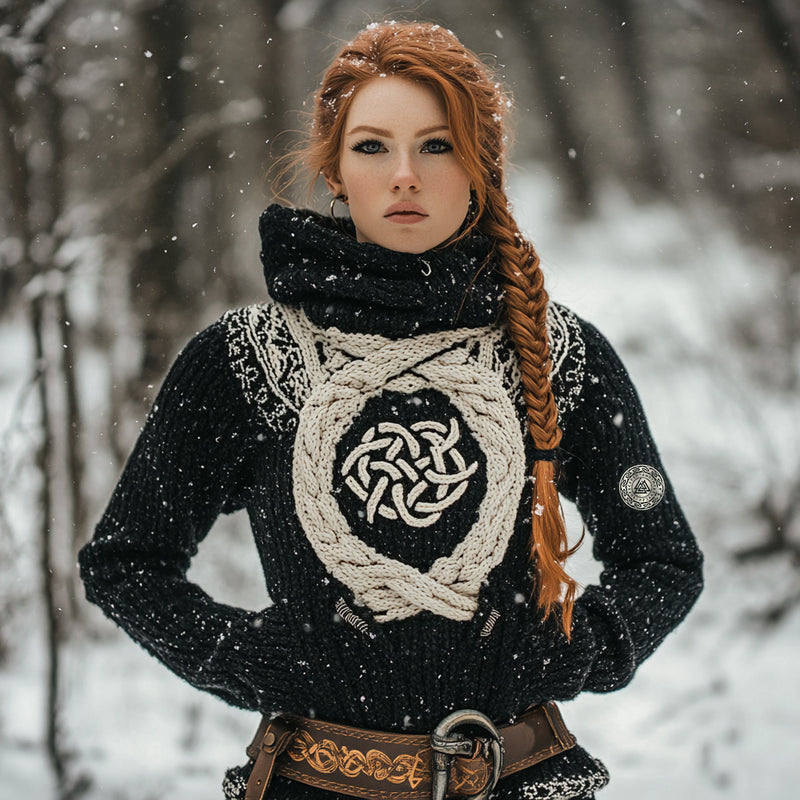 Maglione in stile vintage senza tempo