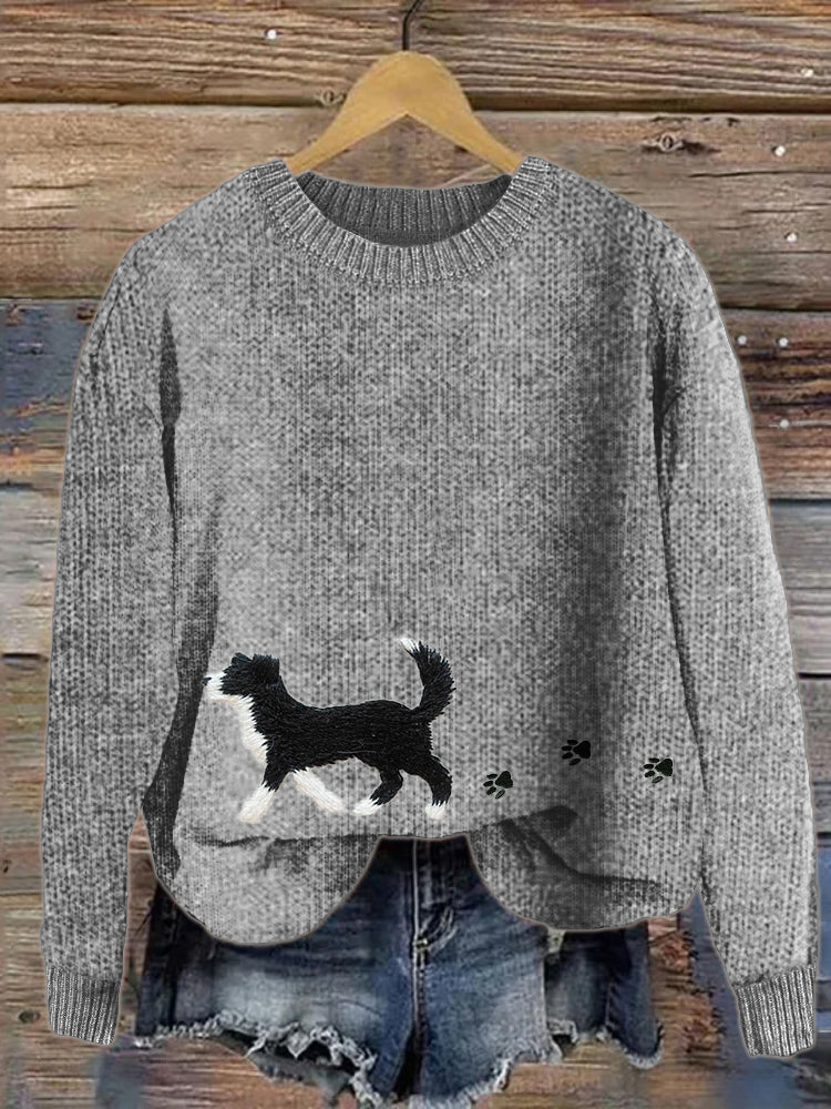 Maglione in stile vintage senza tempo