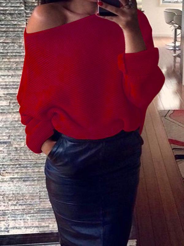 Maglione dal design curato