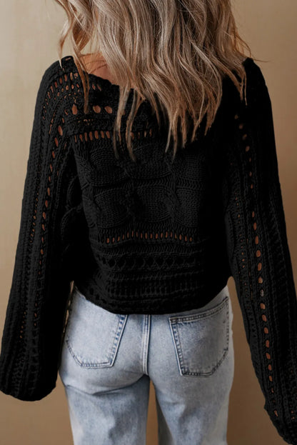 Maglione dal design curato