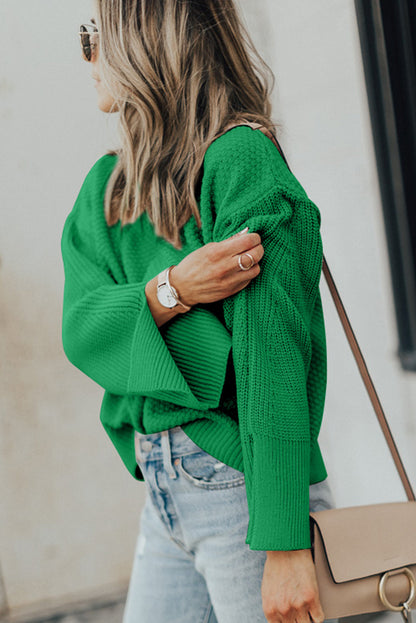 Maglione dal design curato