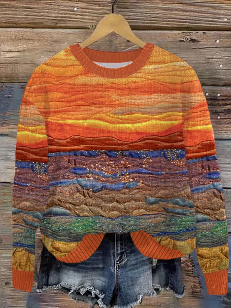 Maglione in stile vintage senza tempo